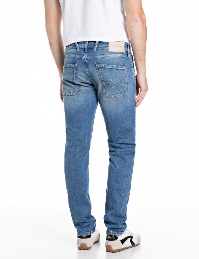 Afbeelding van M914Y Anbass 000.573 104 009 - Heren Denim Model Slim Fit -  REPLAY